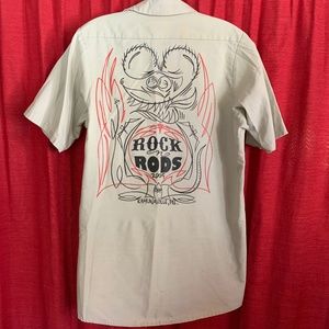 Shop Shirt  Hot Rod. Pin Striping. Kustom Kulture.